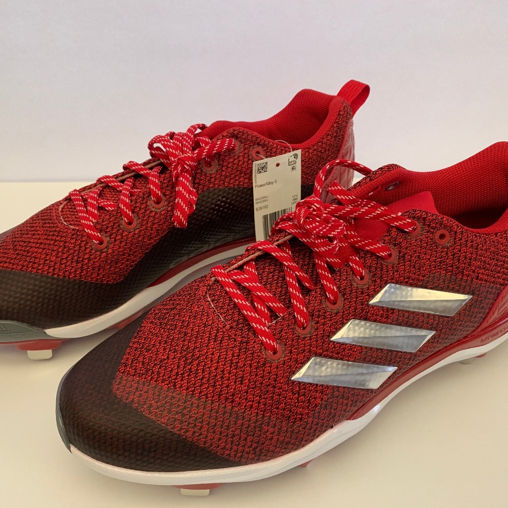 NEW Adidas Poweralley 5 Baseball Cleats Size 13